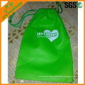 Eco-friendly printed large drawstring gift bags